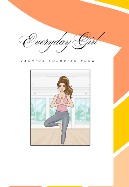 Everyday Girl Coloring Book