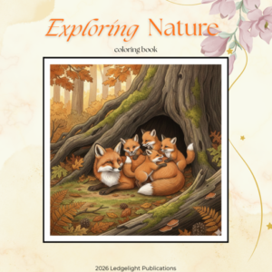 Exploring Nature: A coloring book