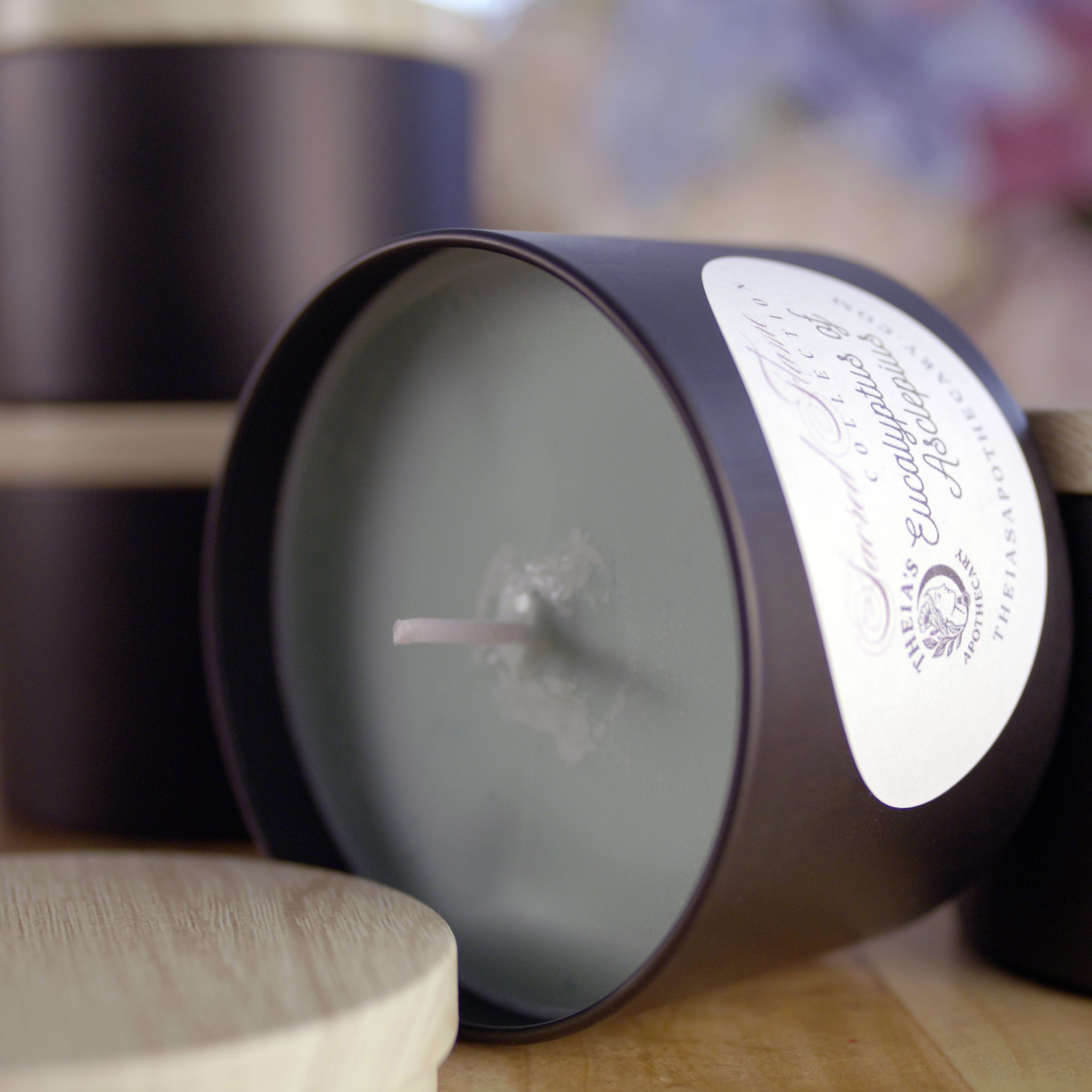 Photo of the Eucalyptus of Asclepius Scented Candle from Theia's Apothecary