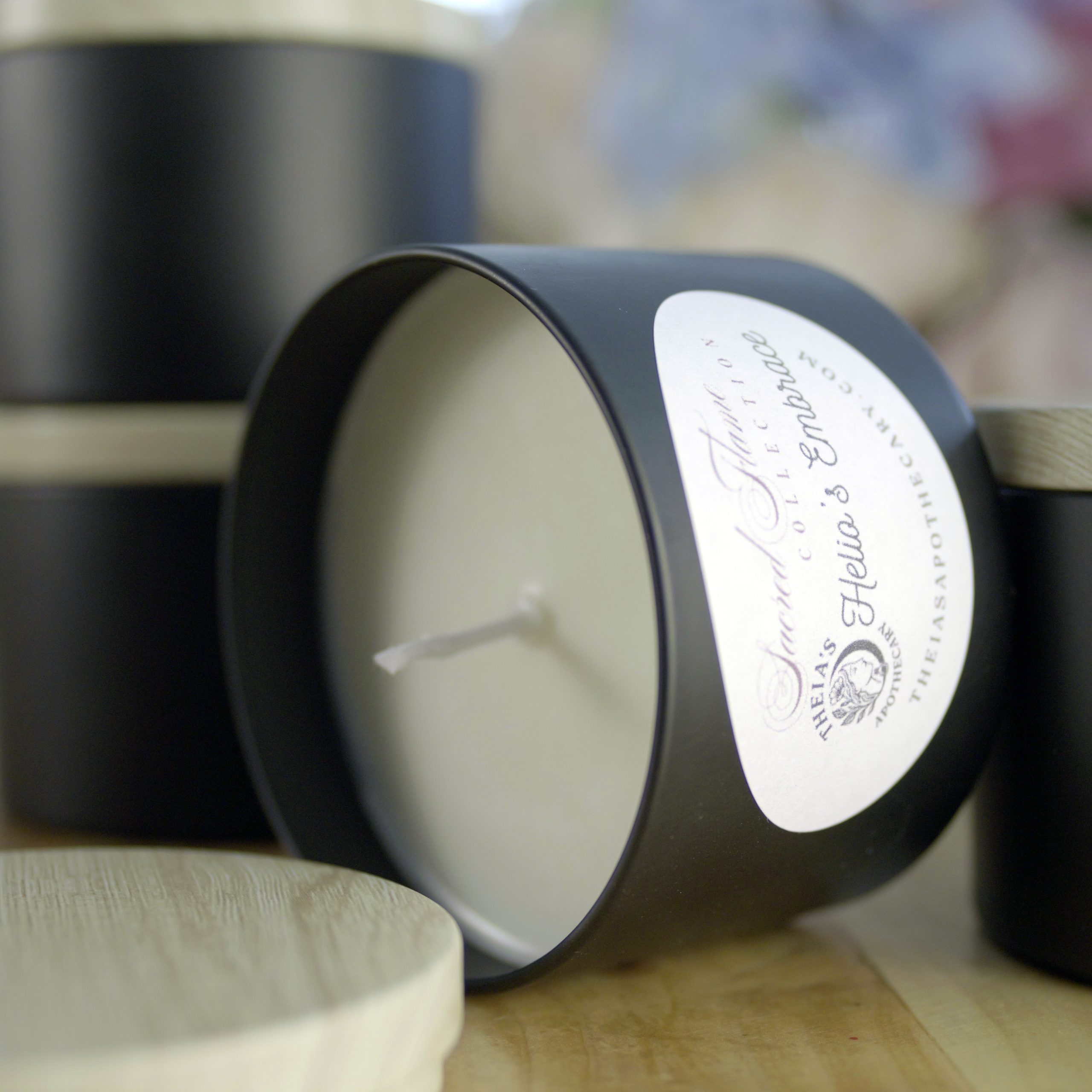 Photo of the Helio's Embrace Scented Candle from Theia's Apothecary