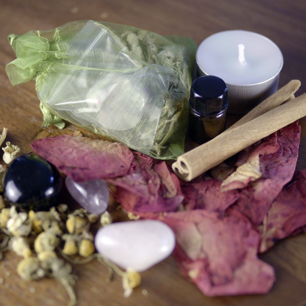 photo of a spell bag from Theia's Apothecary