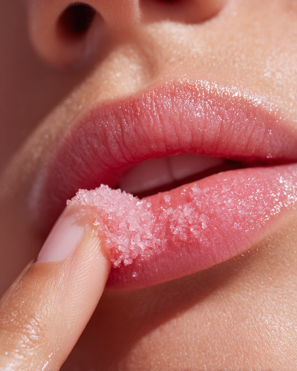 The Potioner Honey & Cream Lip Scrub - Image 3