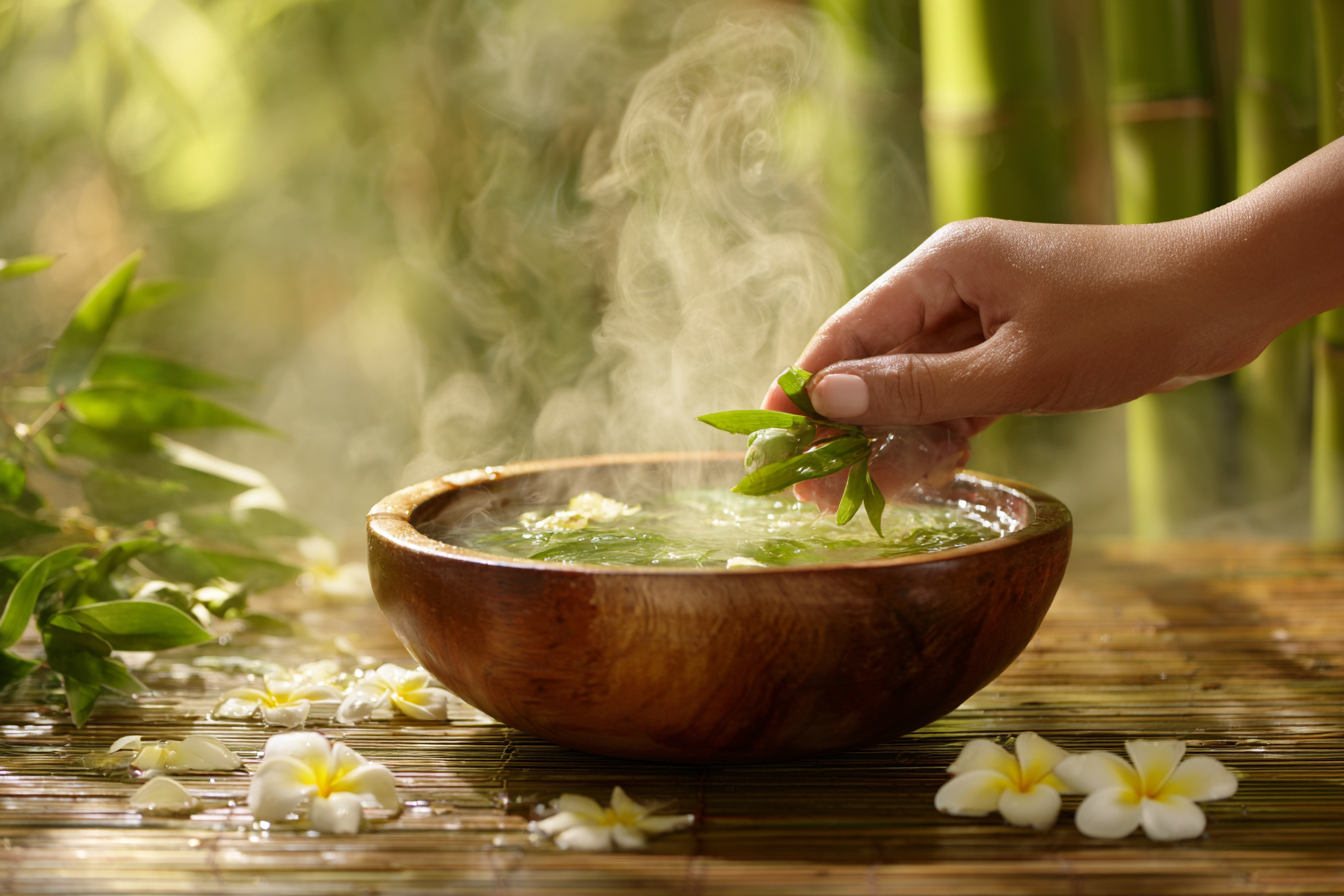 The Herbalist Green Tea Soothing Facial Steam - Image 4